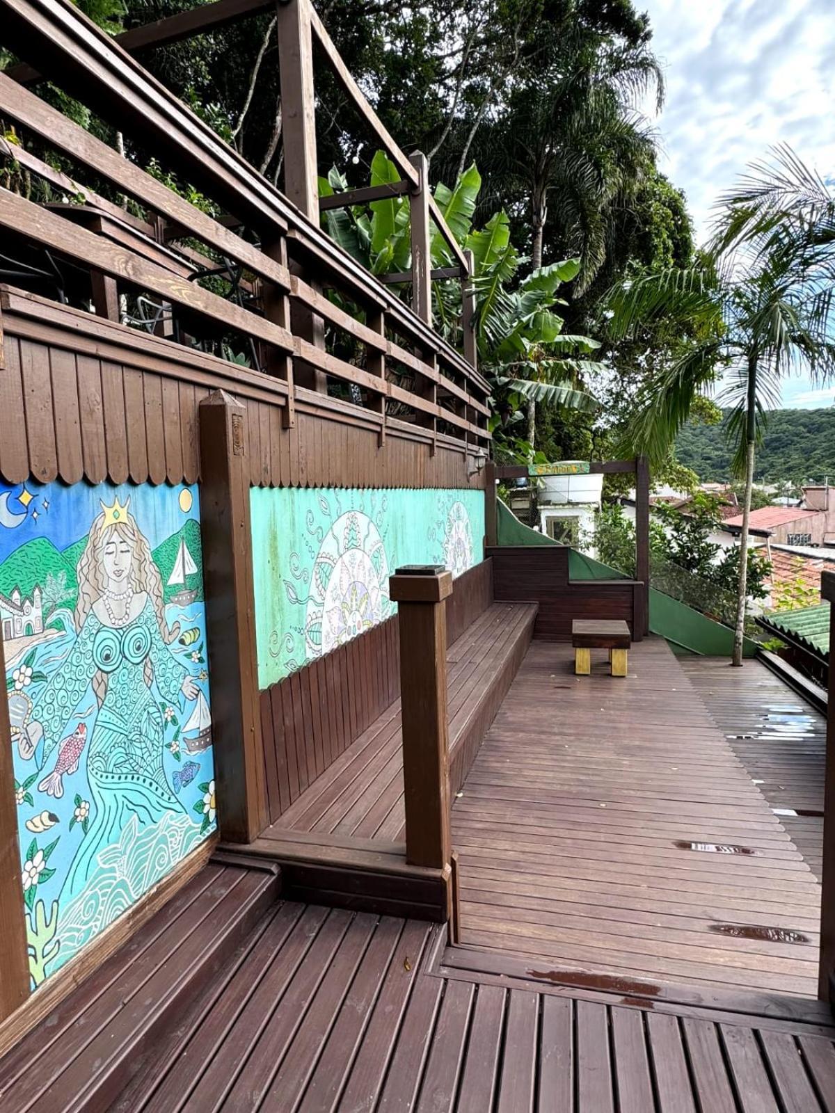 Pousada Casa Do Oscar Governador Celso Ramos Bagian luar foto