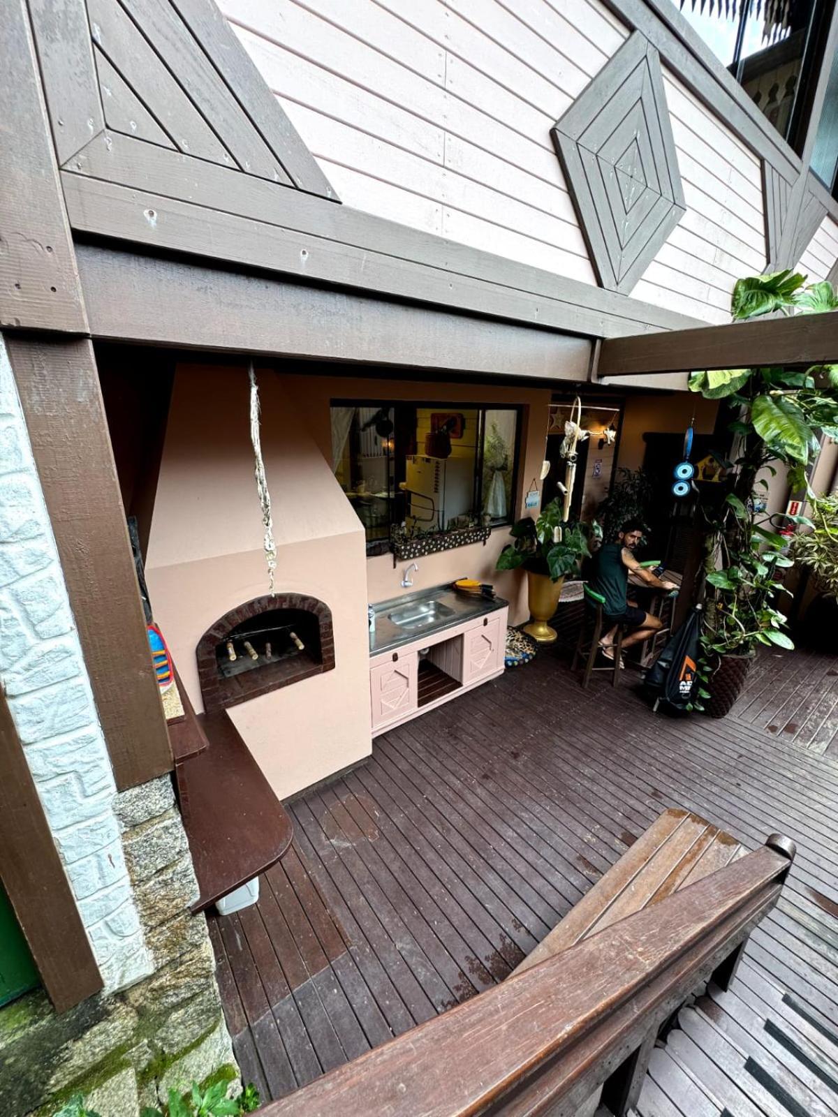 Pousada Casa Do Oscar Governador Celso Ramos Bagian luar foto